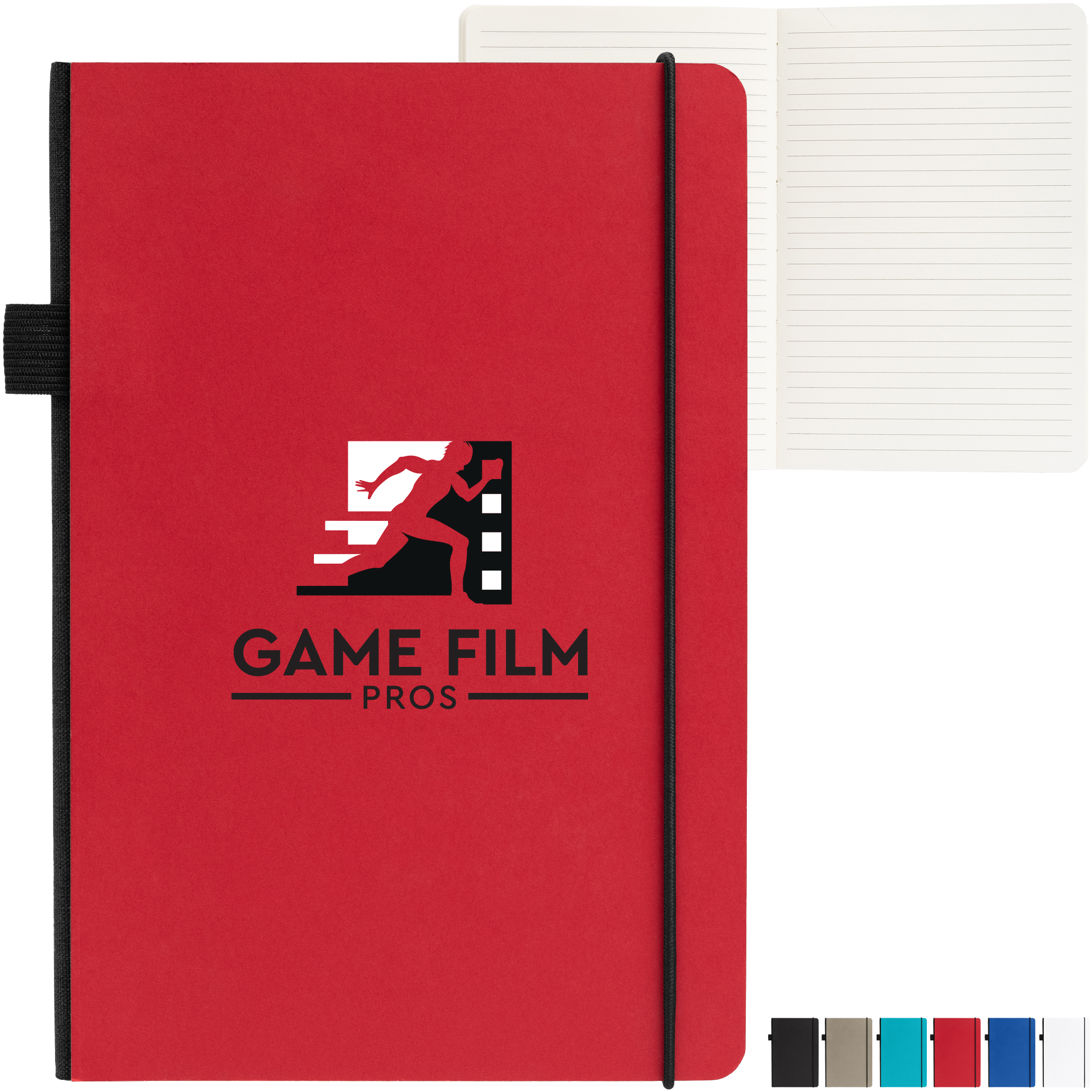 Product Photo 1 Recycled Kraft Paper Cover Journal, Full Color, 5.9" x 8.3"