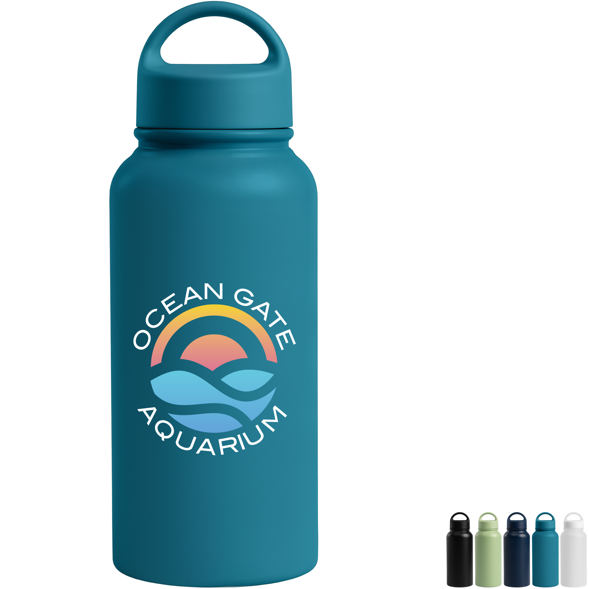 Product Photo 1 Mariner Double Wall Recycled Stainless Steel Bottle, Full Color, 31oz.