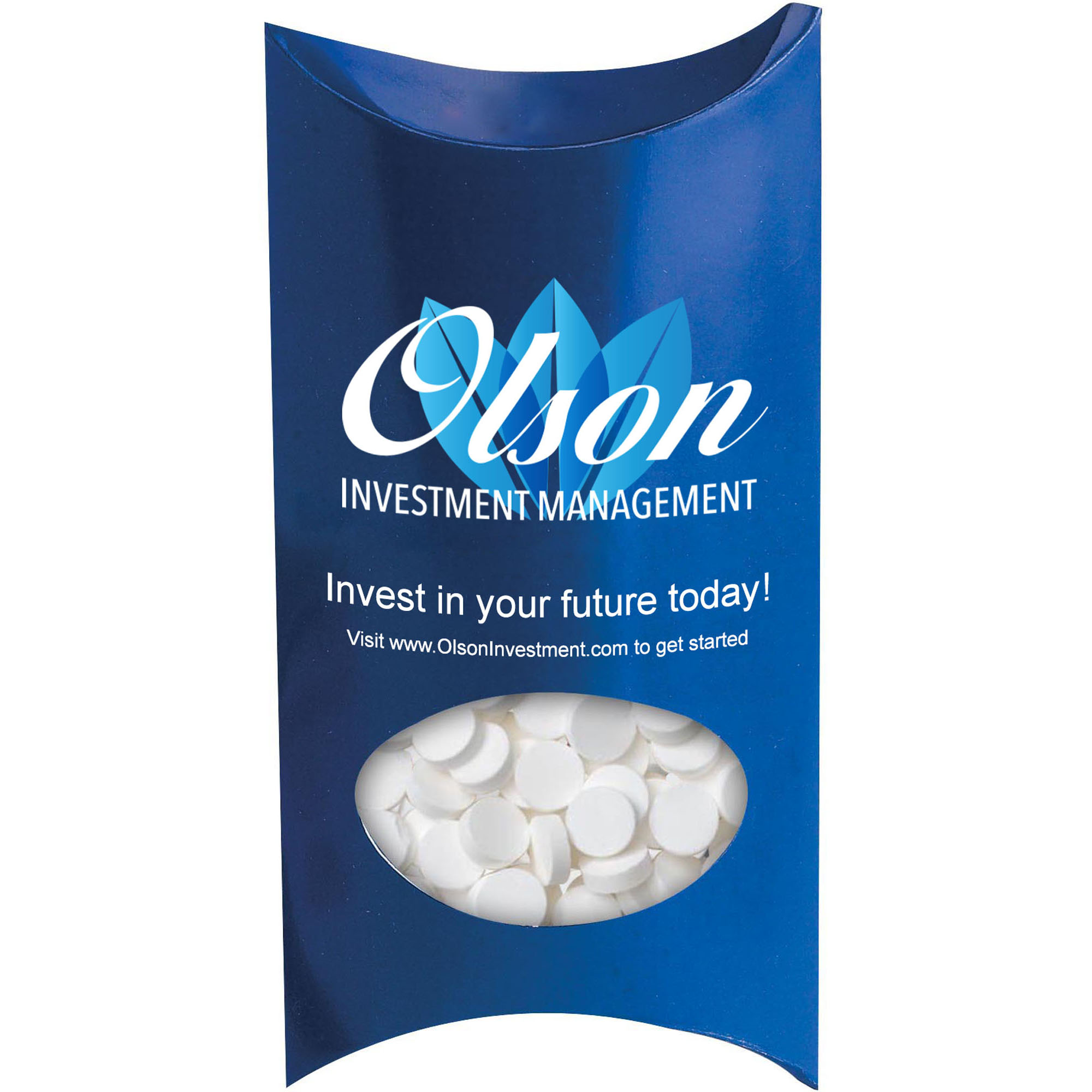 Product Photo 1 Power Mints in a Custom Pillow Box