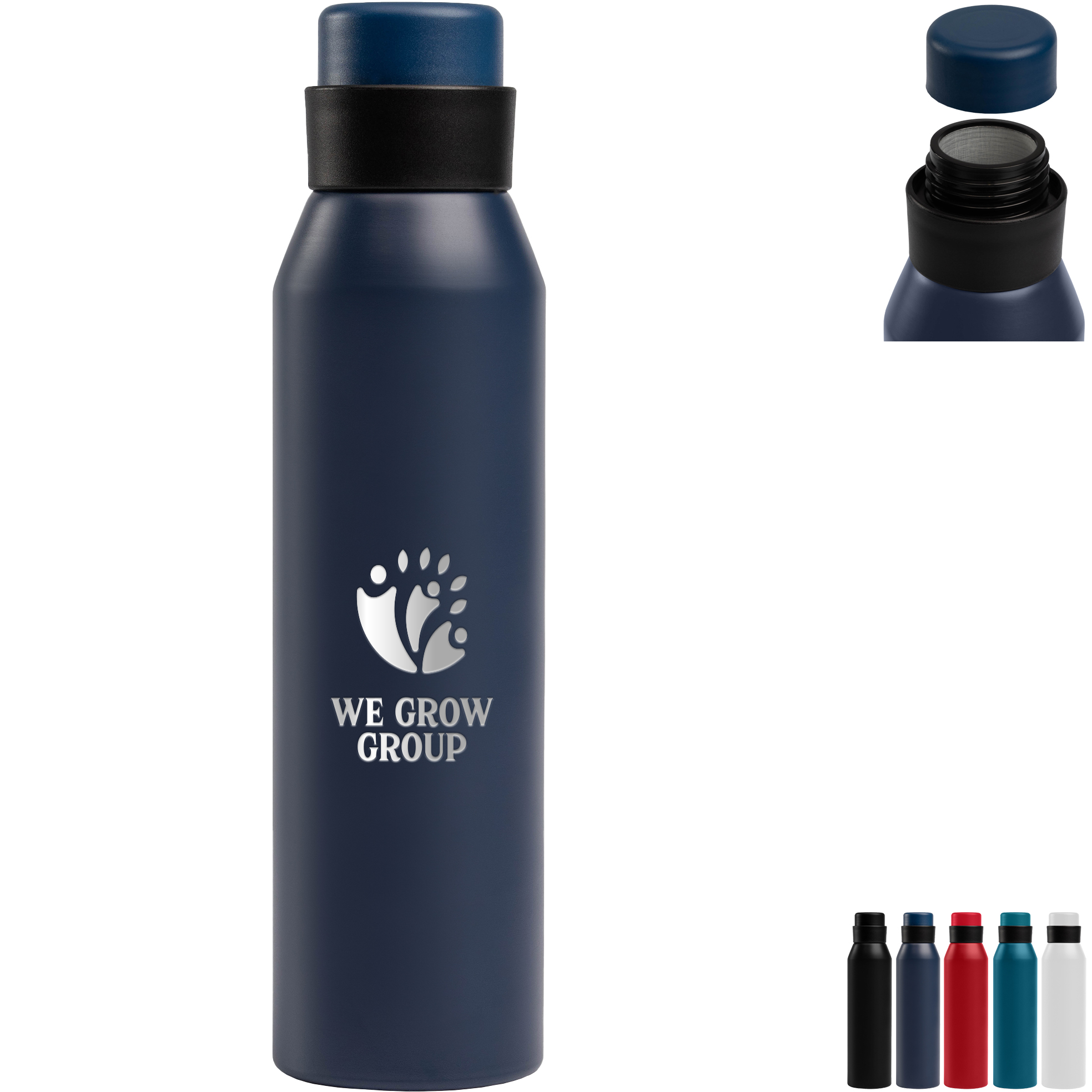 Product Photo 1 Norse Recycled Aluminum Sport Bottle, Laser Engraved, 23oz.