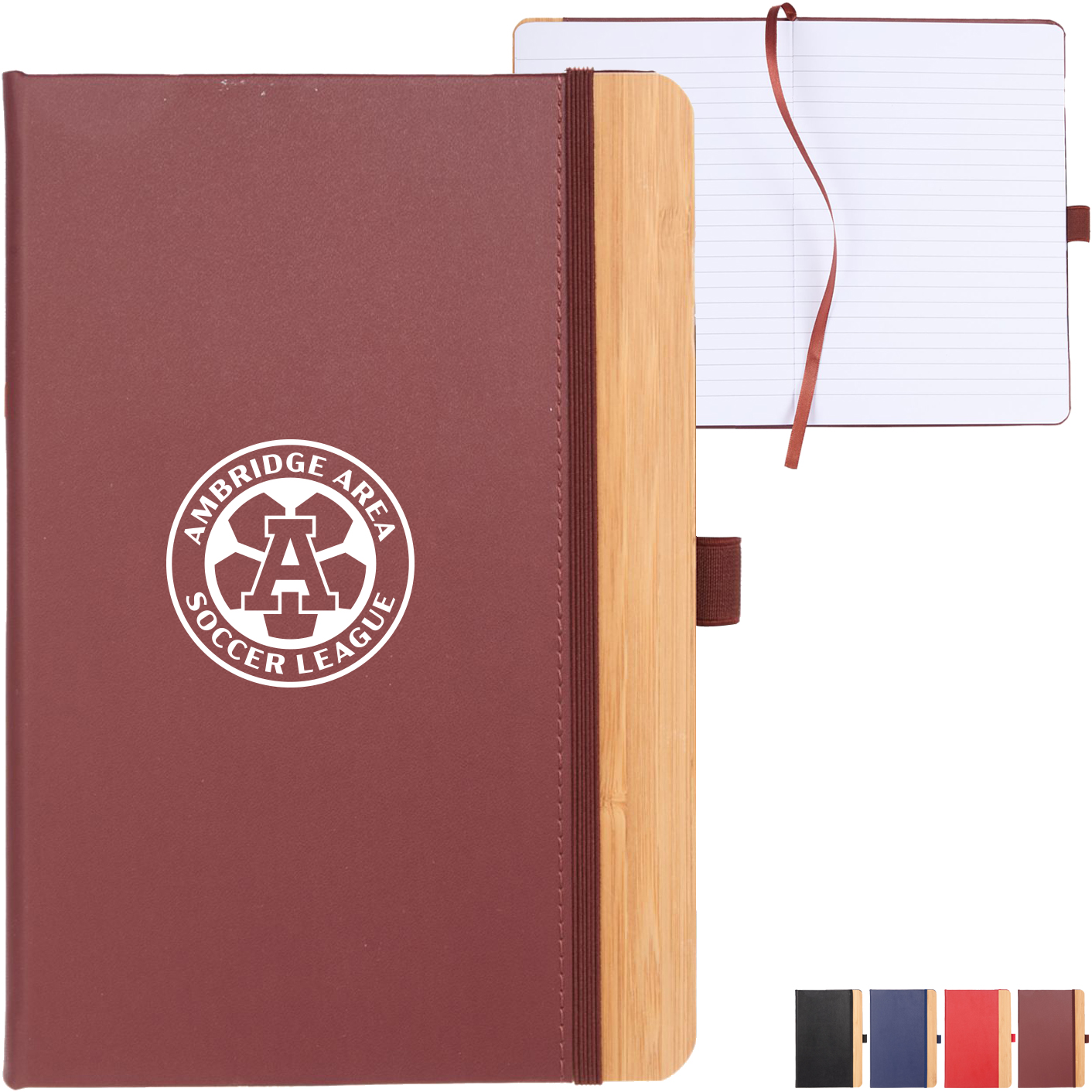 Product Photo 1 Kia FSC® Recycled Bamboo Journal, 5-1/2" x 8-1/2"