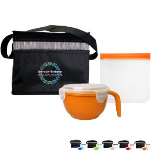 Black Graph Noodle & Sandwich Set - AL2322