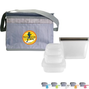 Gray Graph Portion Control Reusable Lunch Set - AL2325