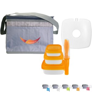 Gray Graph Chilled Lunch Set - AL2327