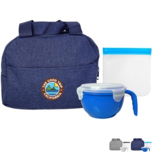 Heathered Noodle & Sandwich Lunch Set - AL2337