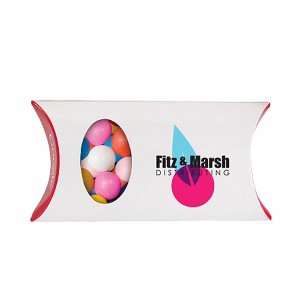 Chocolate Buttons in a Custom Pillow Box - MD1240