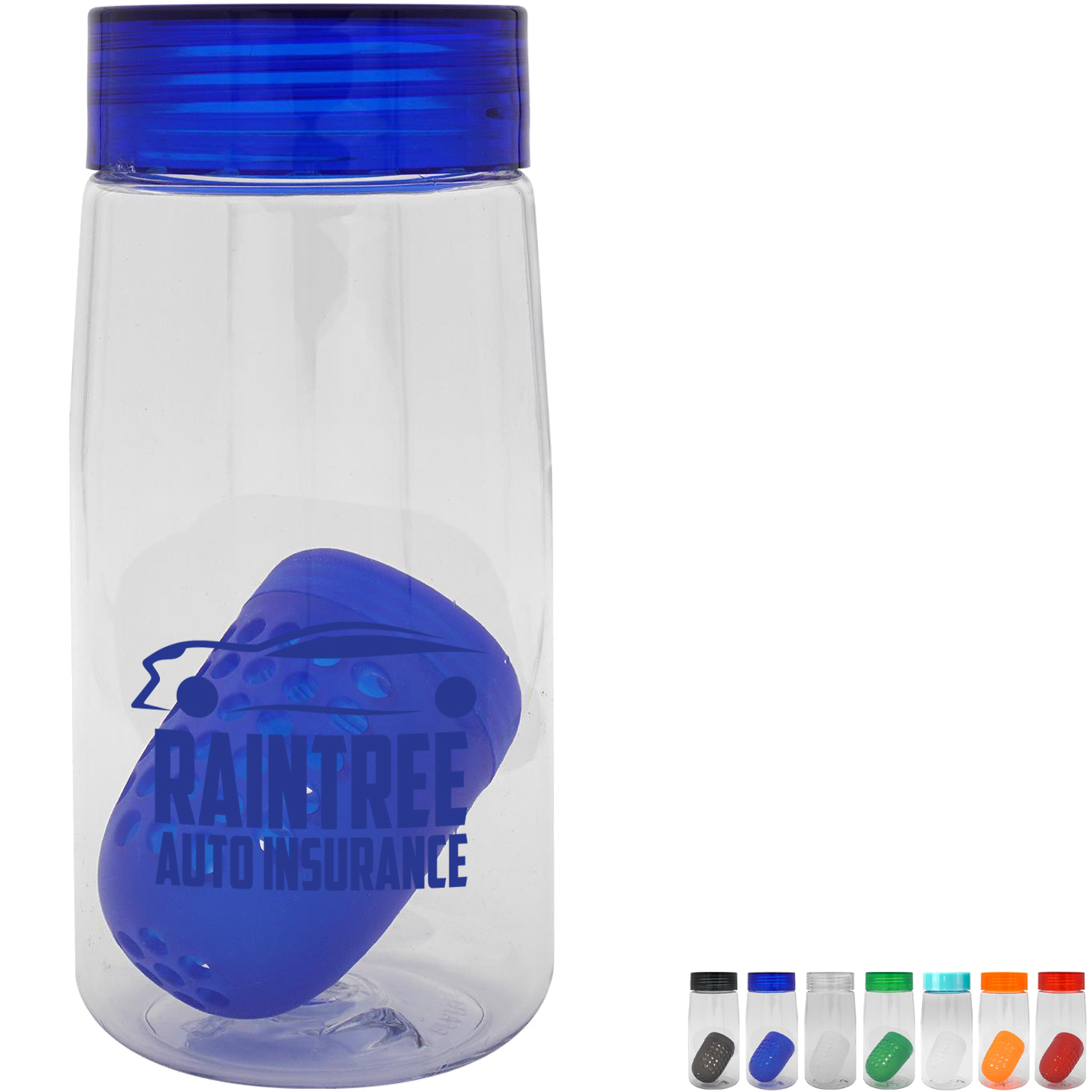 Product Photo 1 Clear View Recycled Bottle w/ Floating Infuser, 18oz.