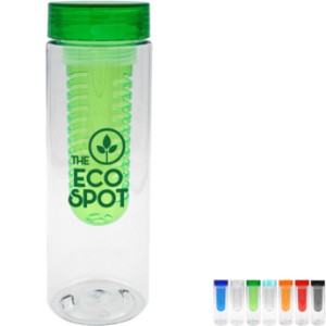 Clear View Recycled Bottle w/ Infuser, 24oz. - AL1743
