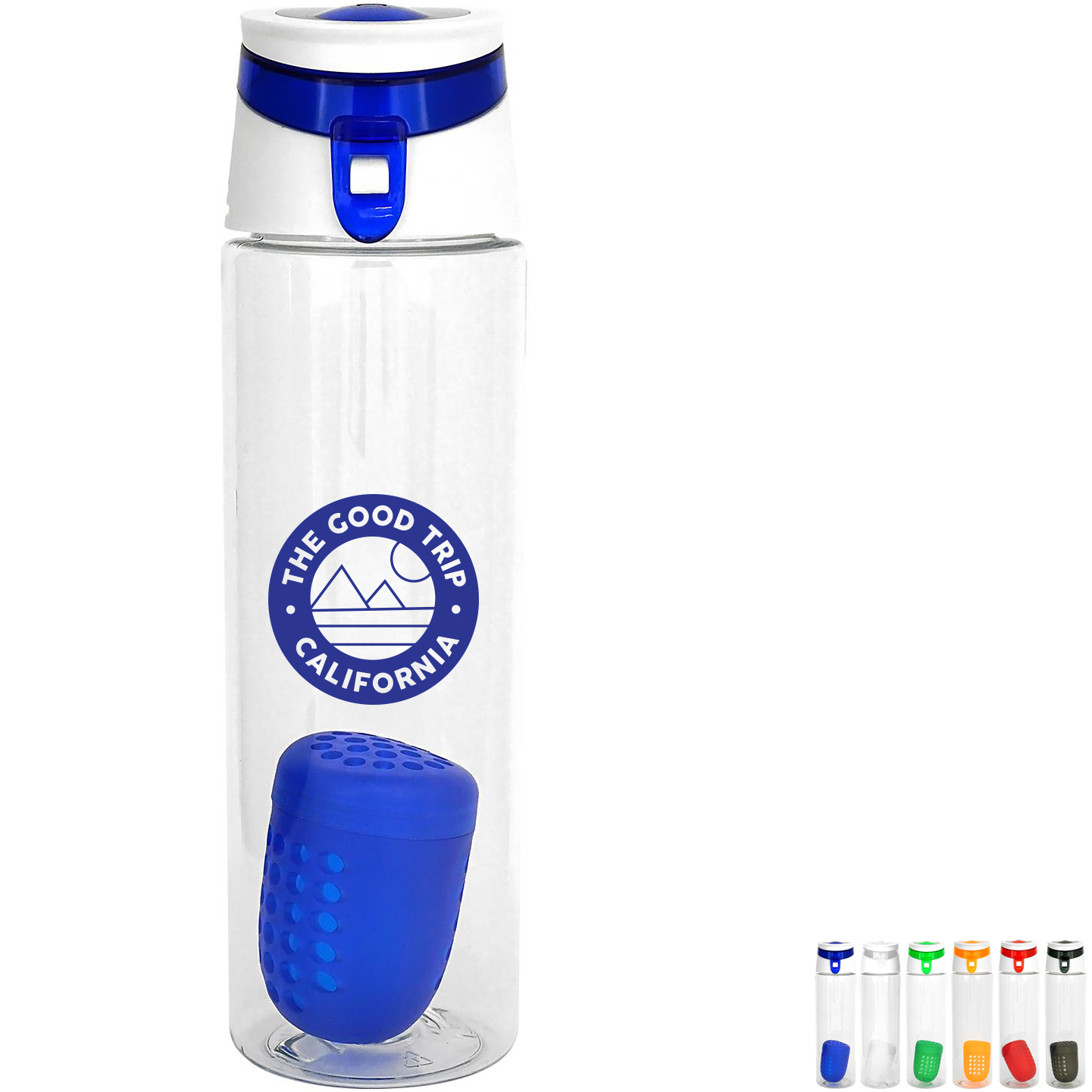 Product Photo 1 Trendy Recycled Bottle w/ Floating Infuser, 24oz.