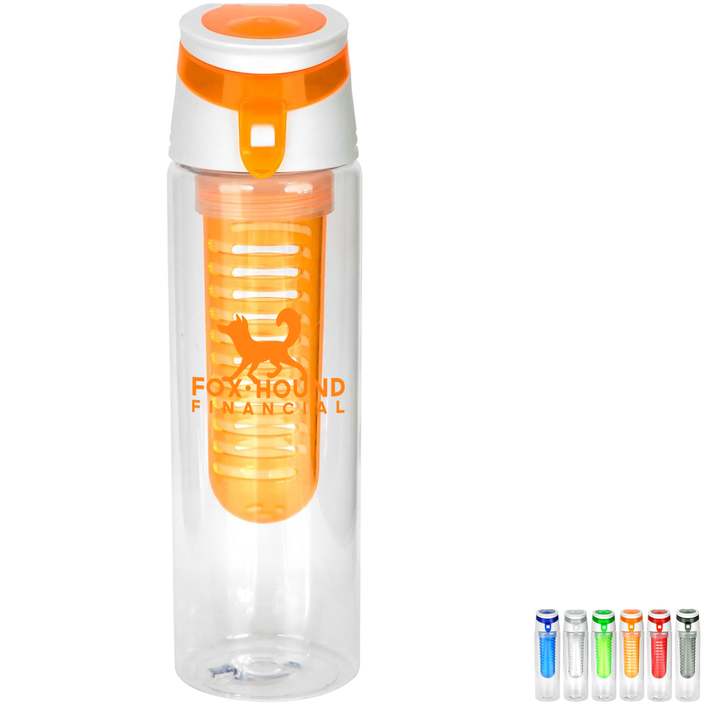 Product Photo 1 Trendy Recycled Bottle w/ Fruit Infuser, 24oz.