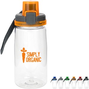 Locking Lid Recycled Bottle, 18oz. - AL1768