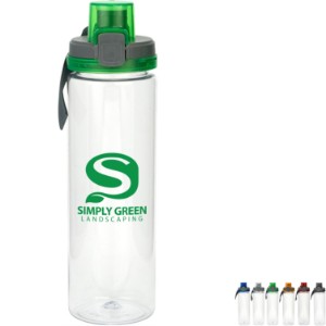 Locking Lid Recycled Bottle, 24oz. - AL1769
