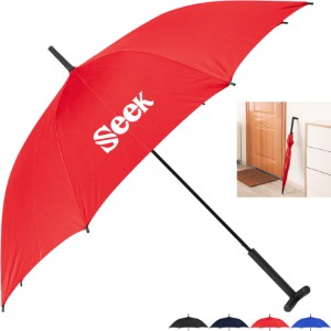 Auto Open Umbrella w/ Prop Stand, 46" Arc - HT6659
