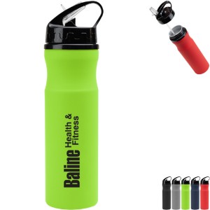 Memphis Recycled Aluminum Bike Bottle, 24oz. - HT6658