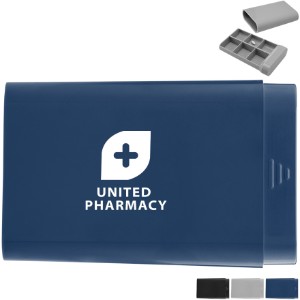 Three-Compartment rABS Pill Case - HT6684