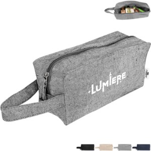 Arden Recycled Cotton Toiletry Bag - HT6709