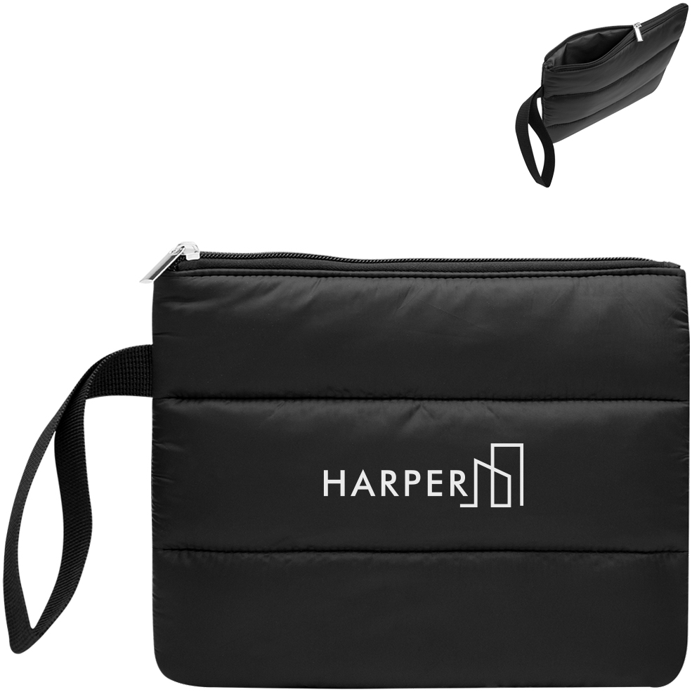 Product Photo 1 Chelsea Puffer Nylon Wristlet Pouch