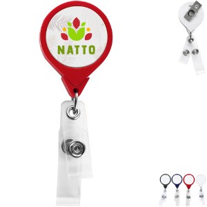 Anti-Microbial Round With 2 Strap Reel - DE3407