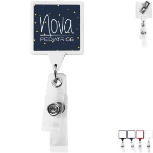 Anti-Microbial Square With 2 Strap Reel - DE3408