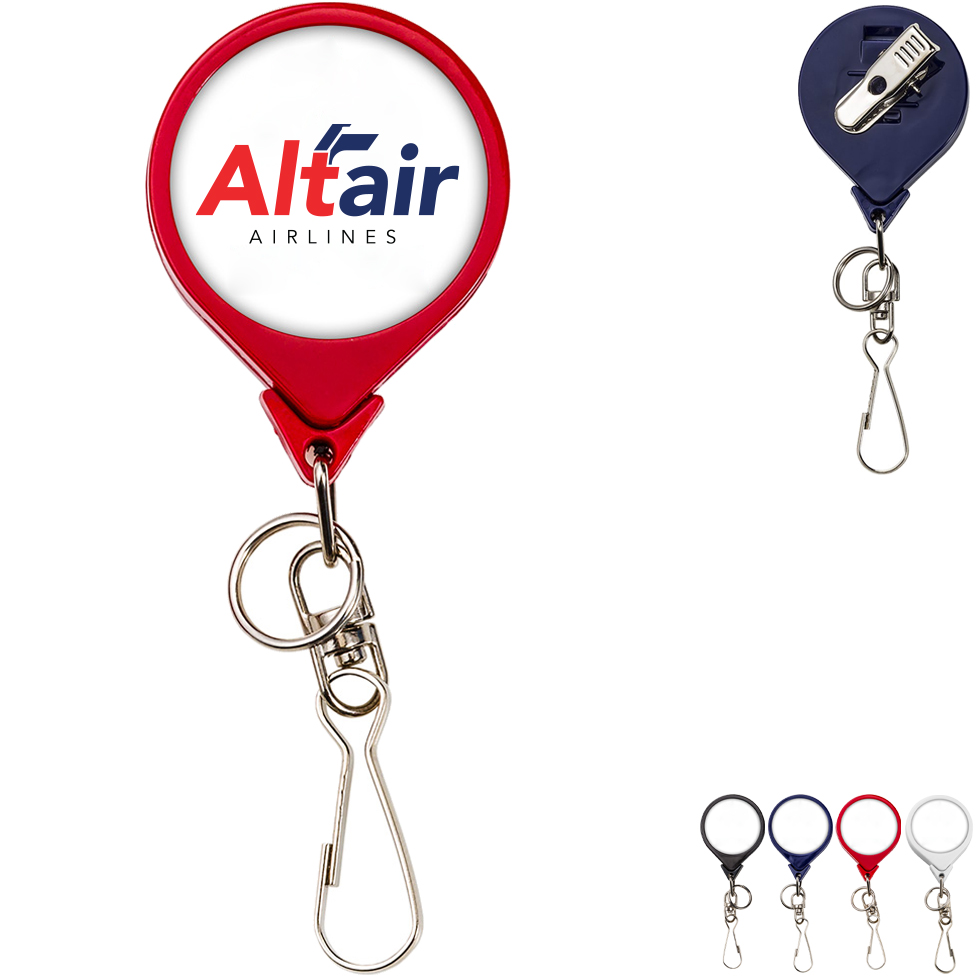 Product Photo 1 Bamboo Jumbo Round Badge Reel