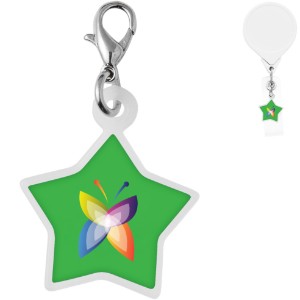 Star Badge Reel Charm - DE3429