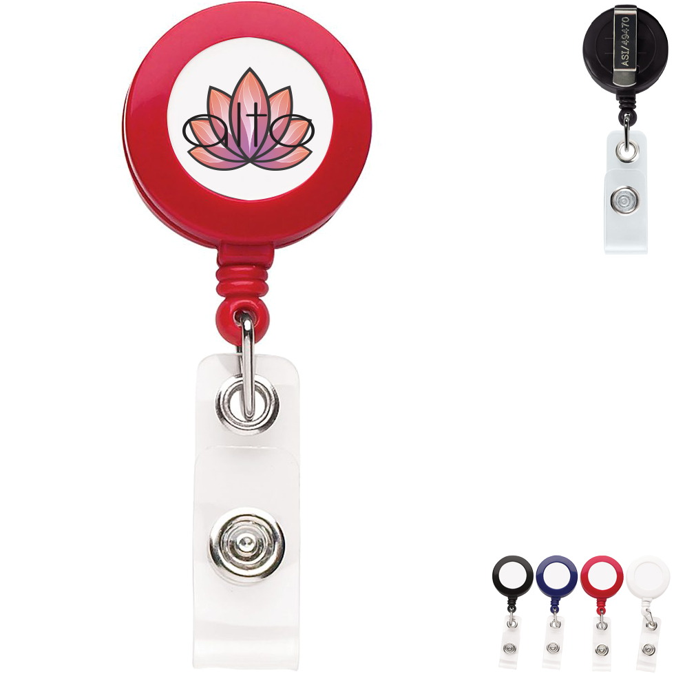 Product Photo 1 Opaque Better Round Badge Reel