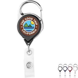 Opaque Carabiner Badge Reel - DE3441