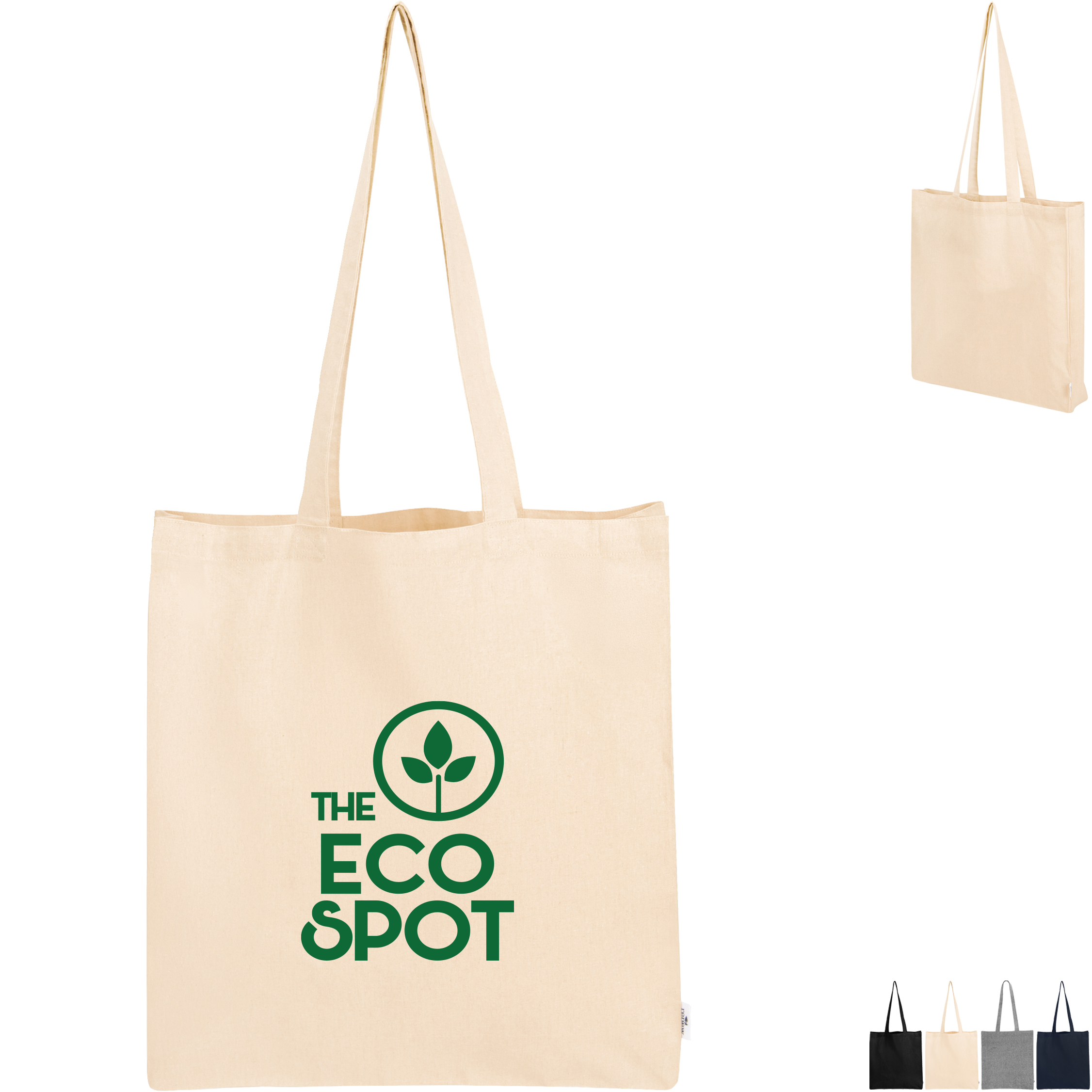 Product Photo 1 Arden Recycled Cotton Canvas Tote Bag