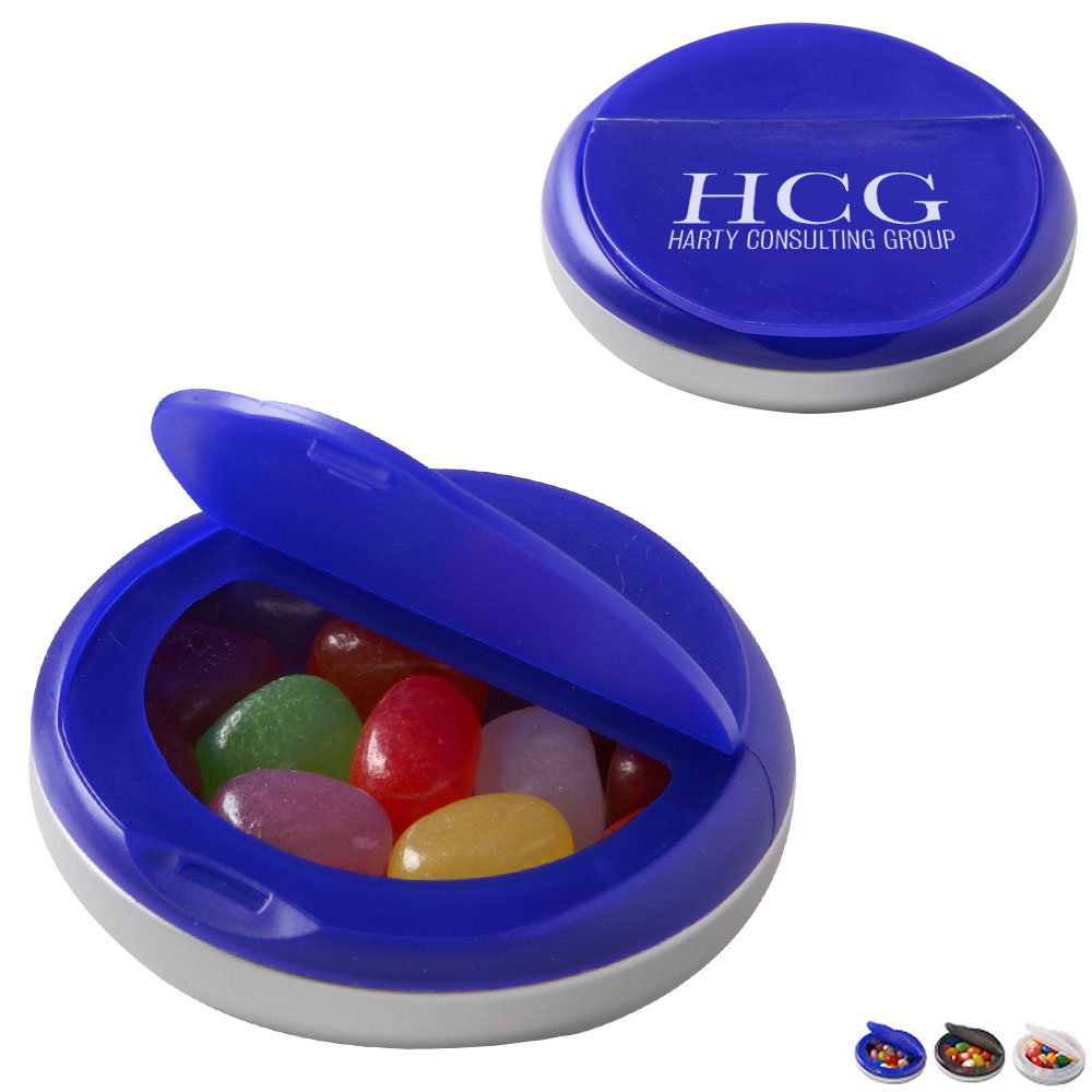 Product Photo 1 Snap Top Candy Case with Assorted Jelly Beans