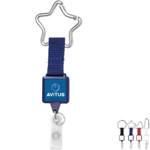 Square Carabiner Strap 2 Reel - DE3449