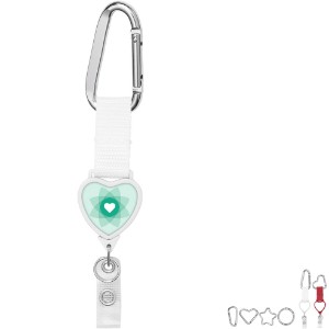 Heart Carabiner Strap 2 Reel - DE3450