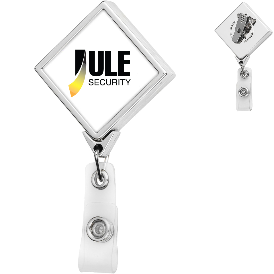 Product Photo 1 Chrome Jumbo Diamond Badge Reel