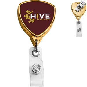 Gold Shield Badge Reel - DE3461