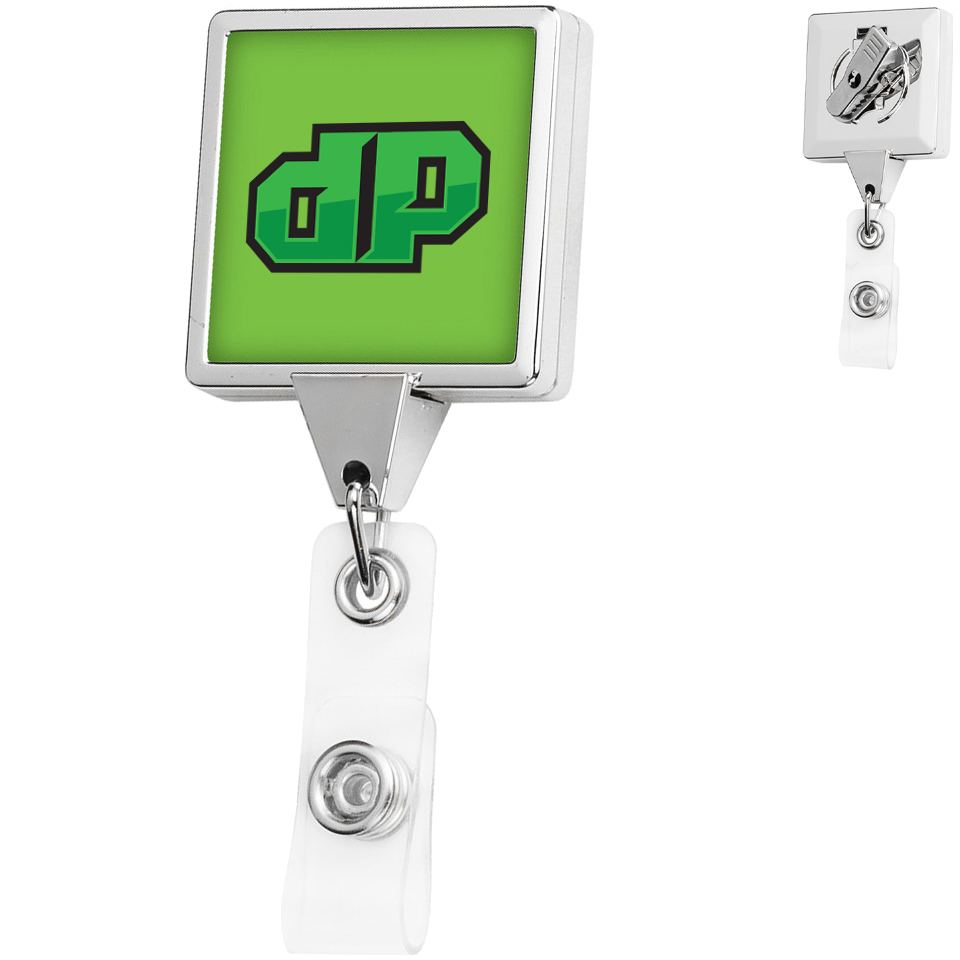 Product Photo 1 Chrome Jumbo Square Badge Reel