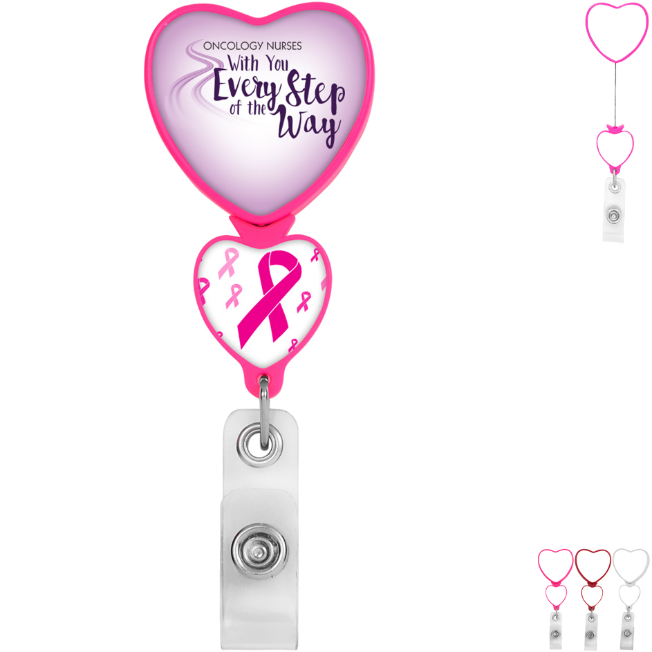 Product Photo 1 Double Up Heart Badge Reel