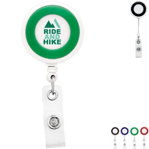 Color Ring Jumbo Badge Reel - DE3498