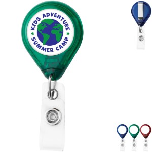 Translucent D-BAK Badge Reel - DE3514