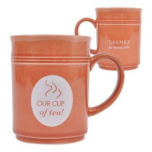 Thank You Ceramic Mug, Our Cup of Tea Stock Design - CLOSEOUT! - CEM175