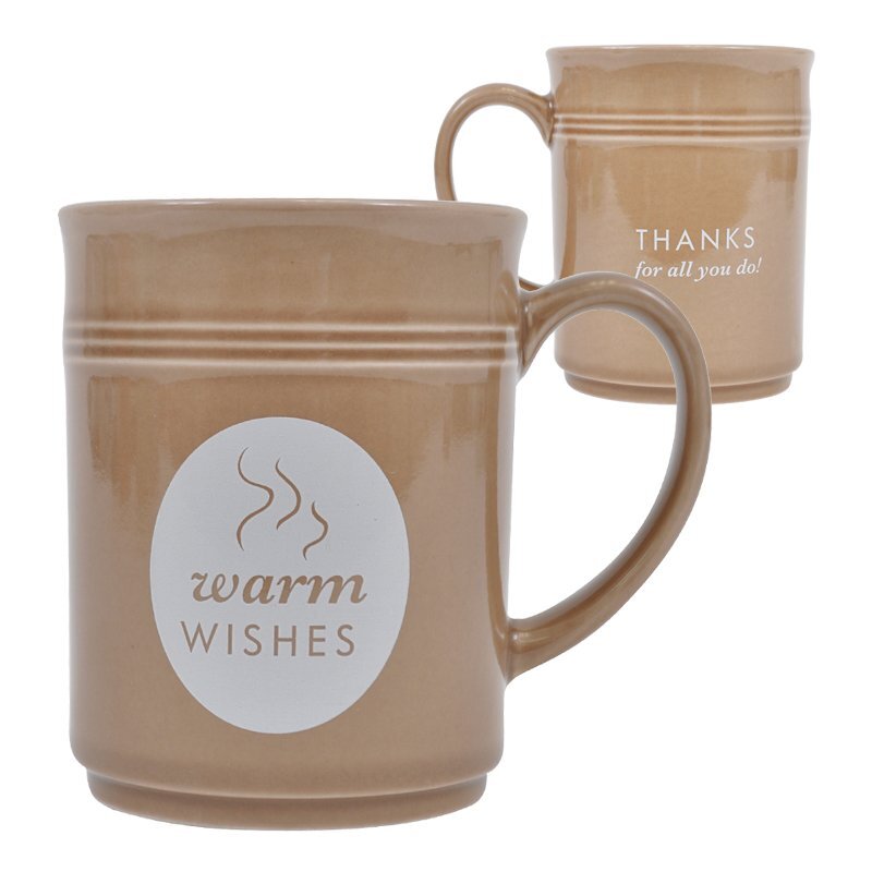 Product Photo 1 Thank You Ceramic Mug, Warm Wishes Stock Design - CLOSEOUT!