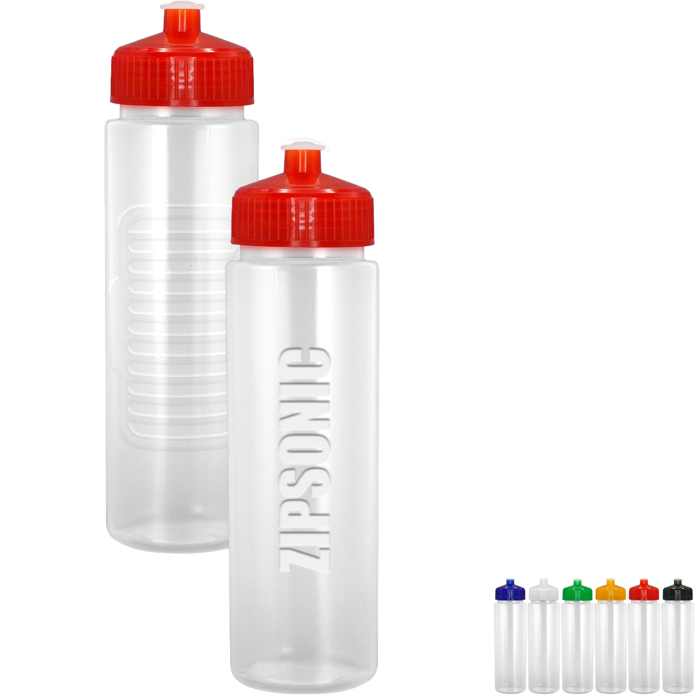 Product Photo 1 Sporty Debossed Water Grip Bottle,  24 oz.