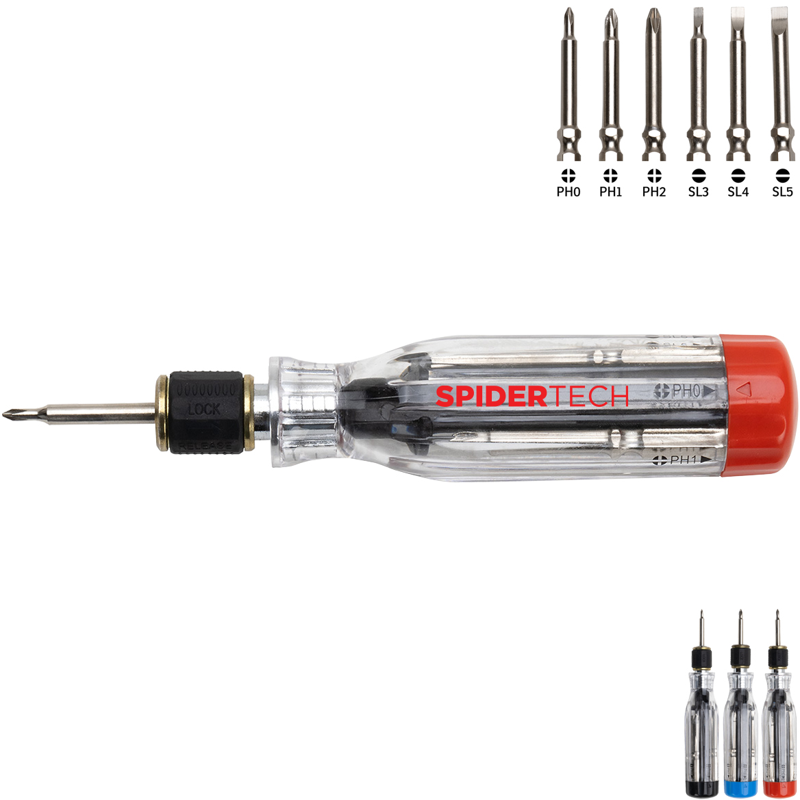 Product Photo 1 Best Buddy Tools® 6-in-1 Quick Release Screwdriver