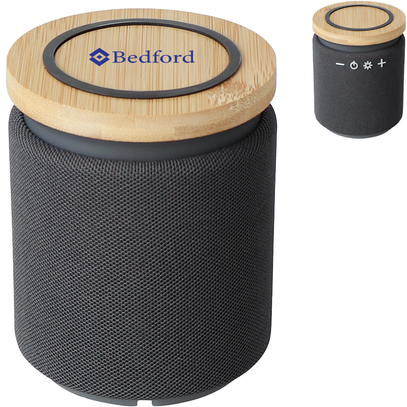 Product Photo 1 Bamboo Wireless Speaker & 10W Wireless Charger
