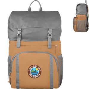 Sienna Recycled Nylon 2-in-1 Insulated Cooler Backpack - GS3792