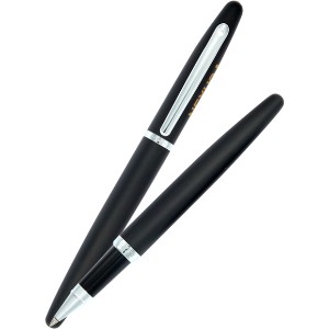 Sheaffer® VFM Matte Black Brass Roller Ball Pen - LD5486