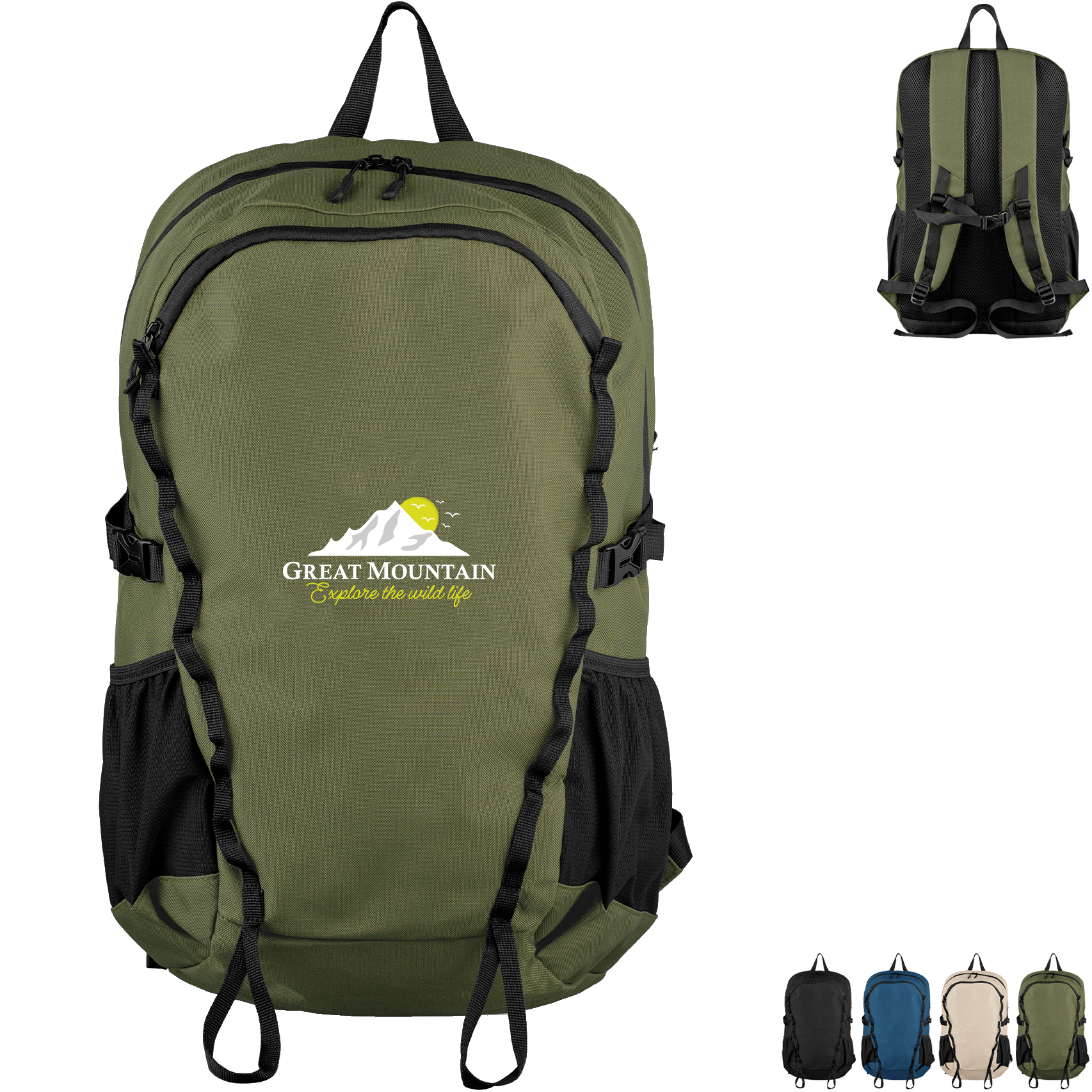 Product Photo 1 Nordpack Recycled Polyester Sport Backpack
