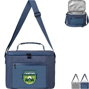 City Pack 600D RPET Zippered Cooler Bag - GS3850