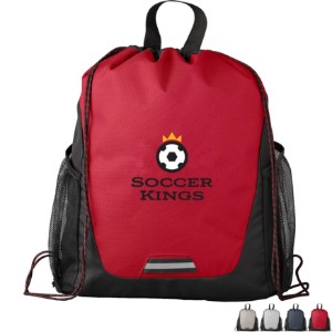 Jotun Recycled Polyester Pocketed Drawstring Bag - GS3852