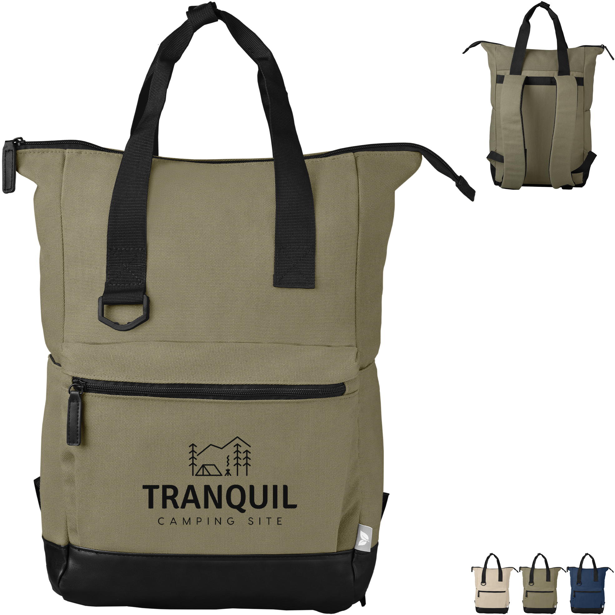 Product Photo 1 Odyssey Pack Recycled Cotton Canvas Tote Bag