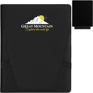 Coastal Threads Repreve Tech Organizer Notebook, 12.05" x 9.45" - GS3807