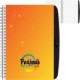 SimpliColor Hard Cover Spiral Notebook, 6" x 8.50"